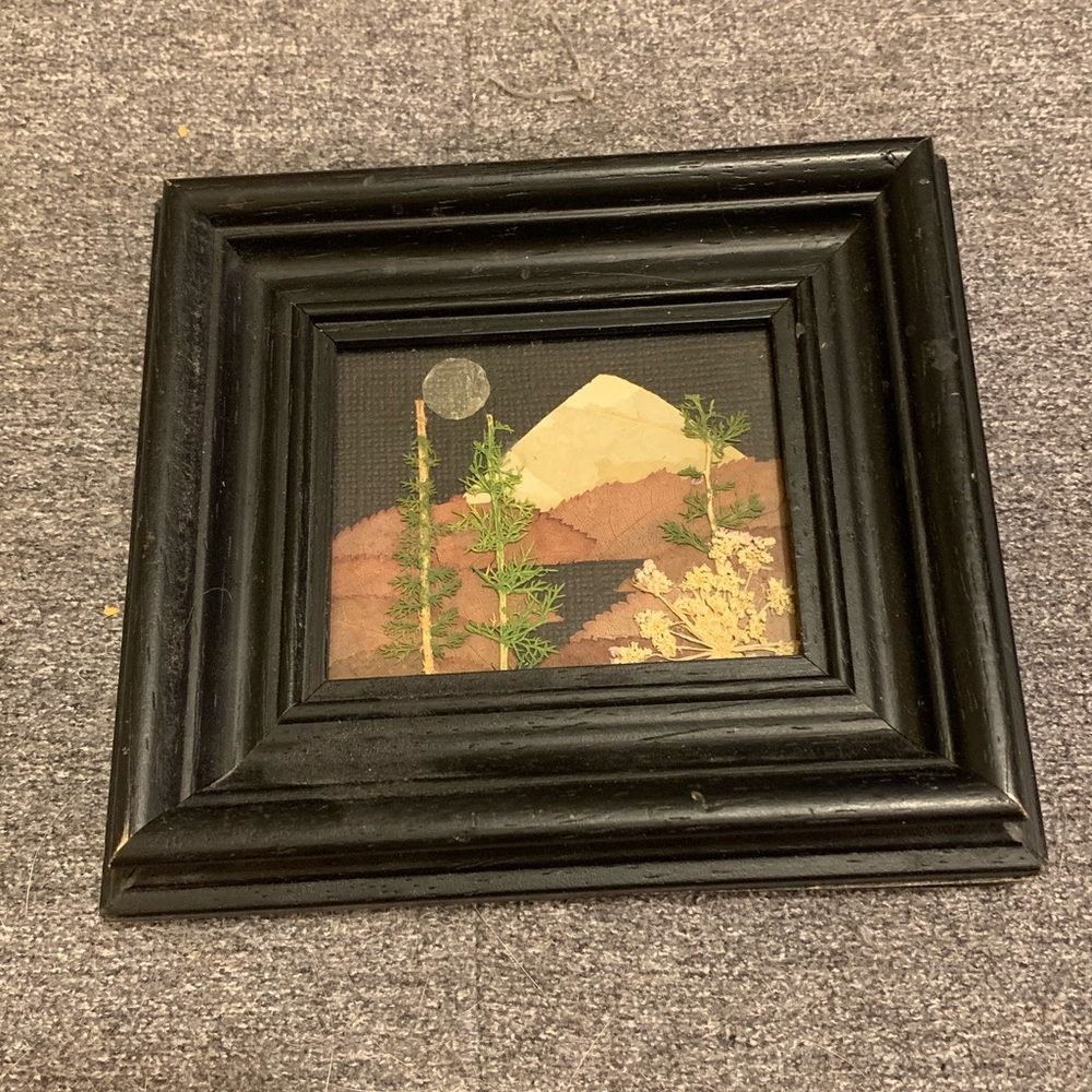 Handmade Oregon Flowers Landscape Picture